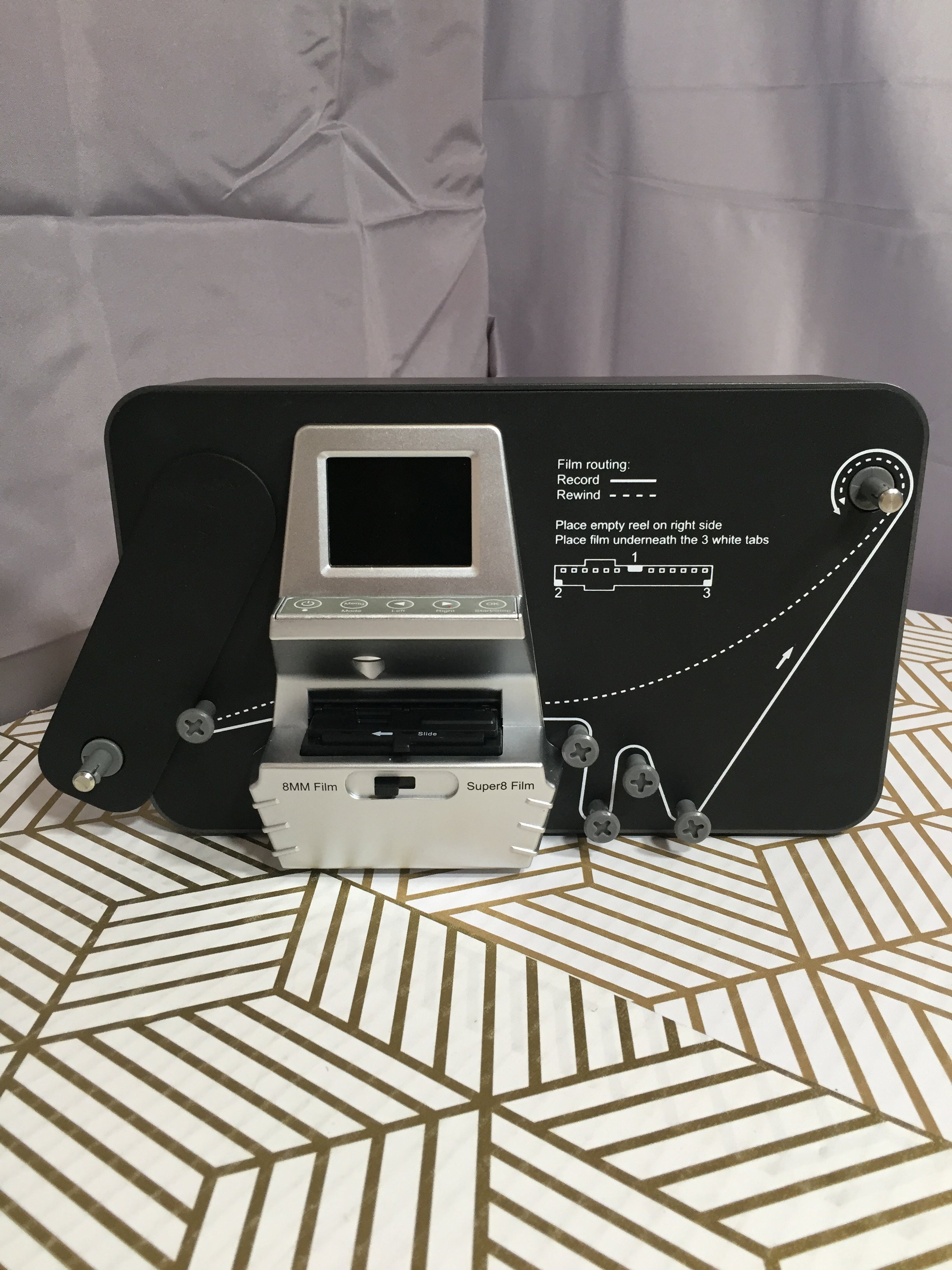 8mm & Super 8 Reels to Digital Film Scanner Converter, Film Digitizer (8038522093806)